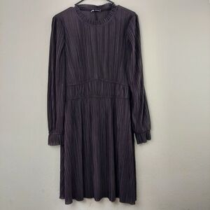 Zara pleated dress